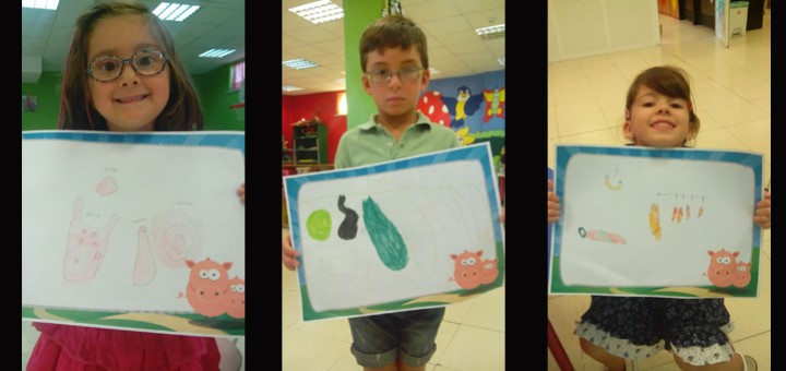 Los niños de la Ludoteca del Guijuelo dibujan para nosotros