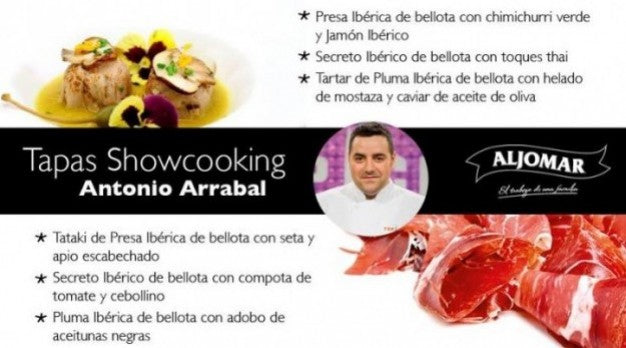 Nuestras carnes ibéricas, en las manos del chef Arrabal
