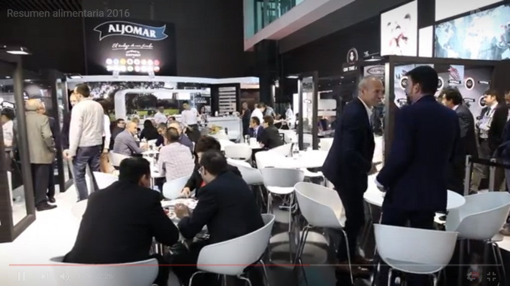 Grandes momentos en torno al sabor Aljomar en Alimentaria 2016