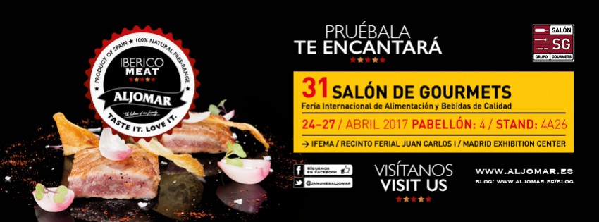 Jamones Aljomar, en el Salón de Gourmets de Madrid del 24 al 27 de abril