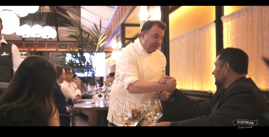 Cena privada Aljomar-Berasategui, una experiencia gastronómica única