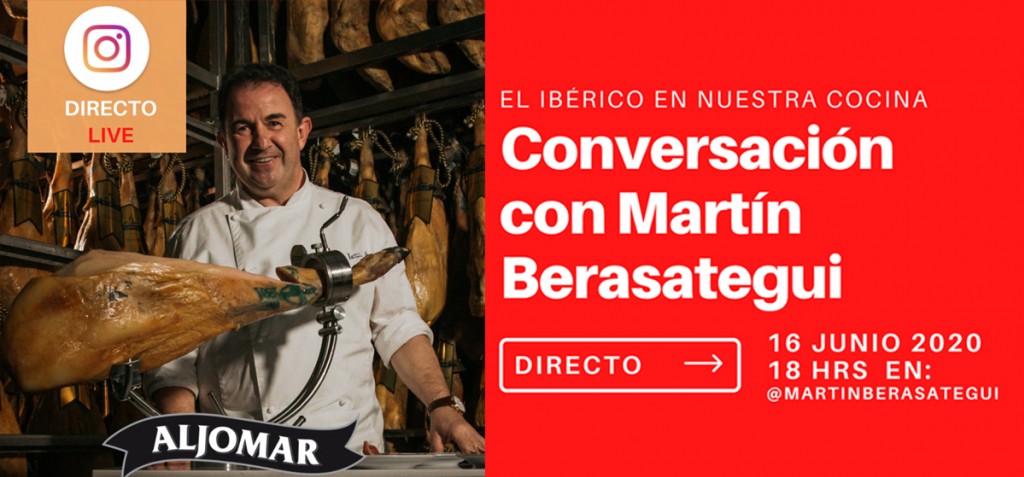 Sorteo Conversación Instagram-Story en Directo con Martín Berasategui