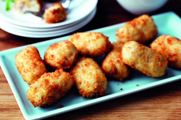 Ñammmm, croquetas de Jamón ibérico y setas