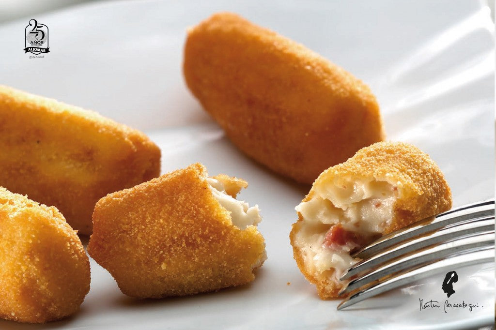 Croquetas de Jamón Ibérico Aljomar, la receta del mismísimo Martín Berasategui