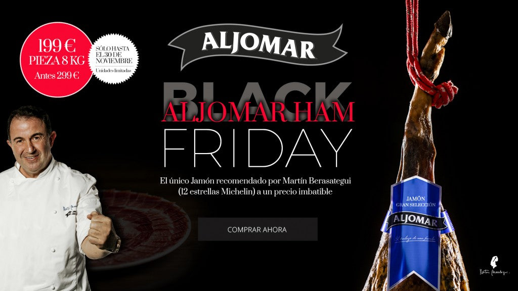 Aljomar Ham Friday, la oportunidad de catar el jamón que recomienda Berasategui