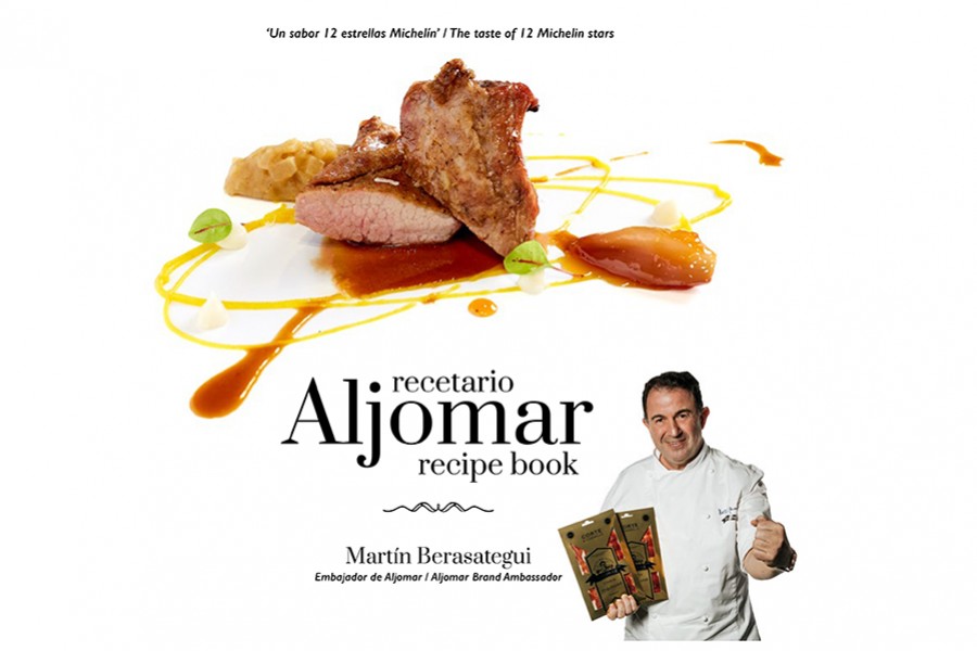 Aljomar y Martín Berasategui cocinan un exclusivo Recetario con cerdo ibérico