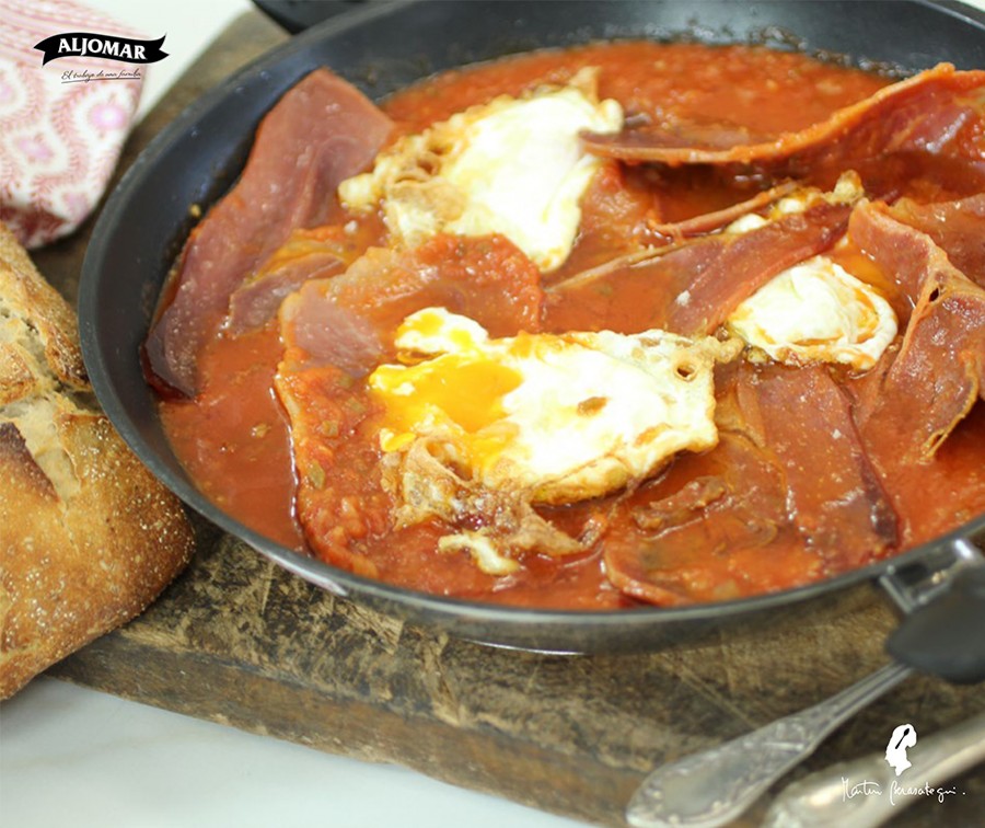Magras Aljomar con huevo