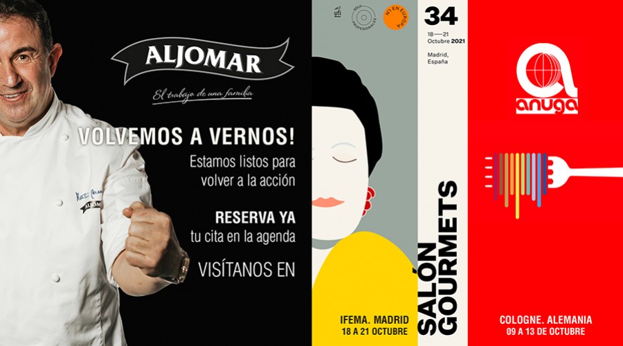 En octubre, volvemos a la acción, Aljomar os espera en Anuga y en Salón Gourmets