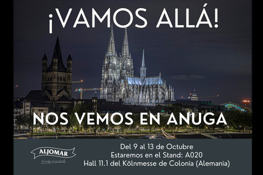 Nos vamos a ANUGA con las presentaciones más atractivas de nuestros ibéricos