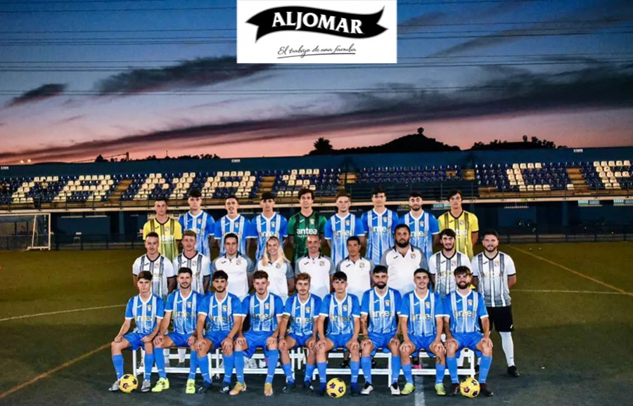 Aljomar vuelve a colaborar con los futbolistas del club sevillano Camas CF