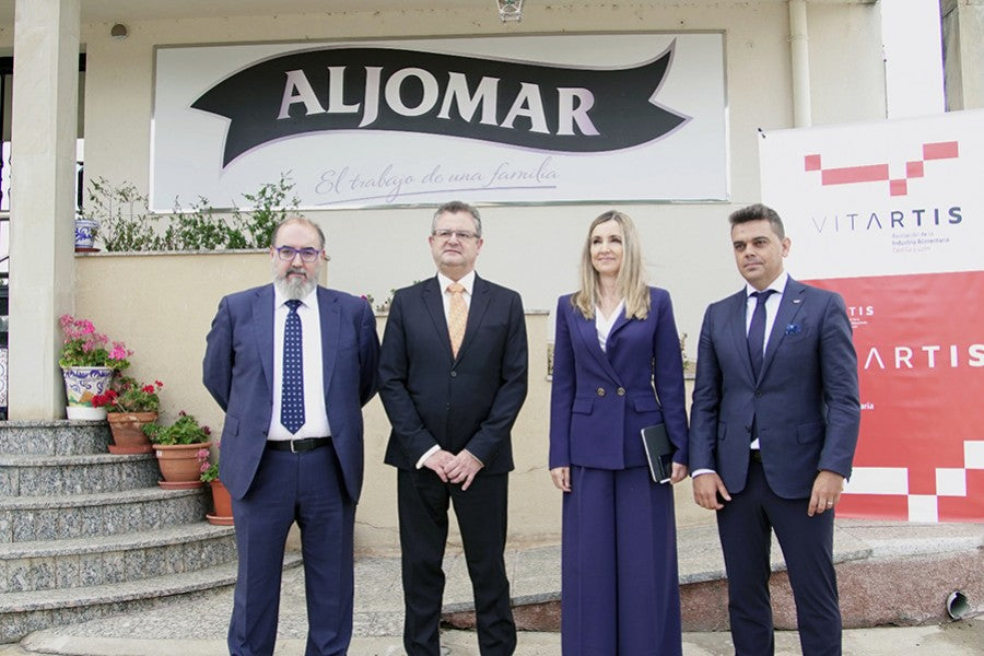 La Junta Directiva de Vitartis se reunió en las instalaciones de Jamones Aljomar