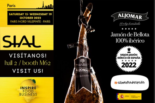 Vamos a SIAL 2022 con el Mejor Jamón Ibérico de España