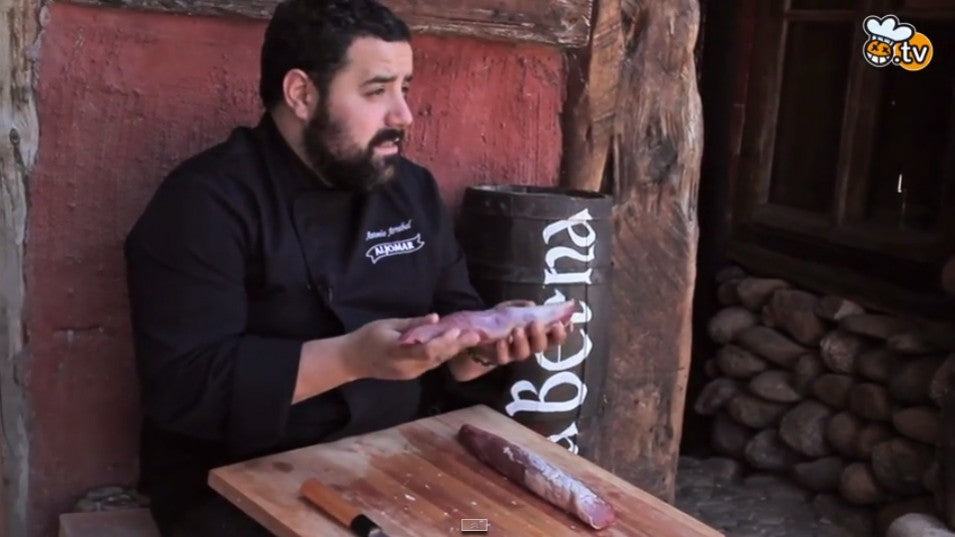 Solomillo ibérico Aljomar, en las manos de Antonio Arrabal