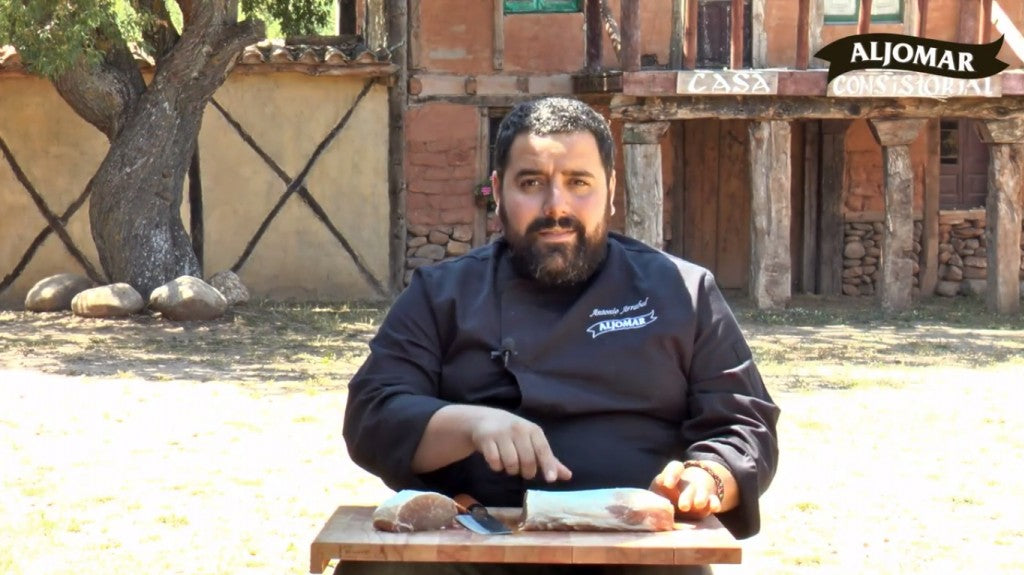 Lomo Ibérico Aljomar, en la manos de Arrabal