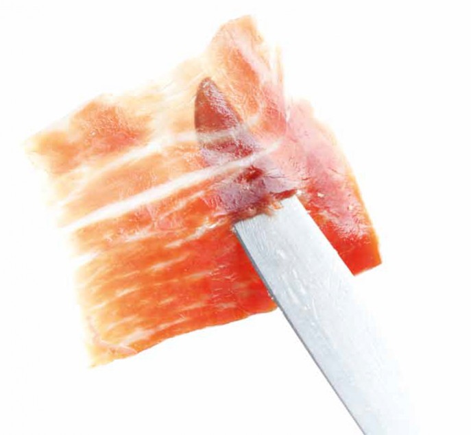 Jamón ibérico, nutritivo, saludable y bajo en calorías