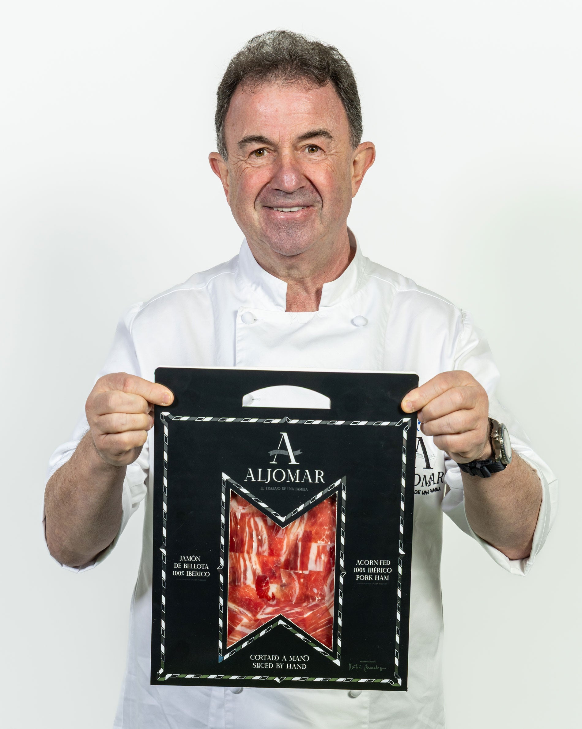 PLATO JAMÓN DE BELLOTA 100% IBÉRICO - CORTE A CUCHILLO 100 GR.