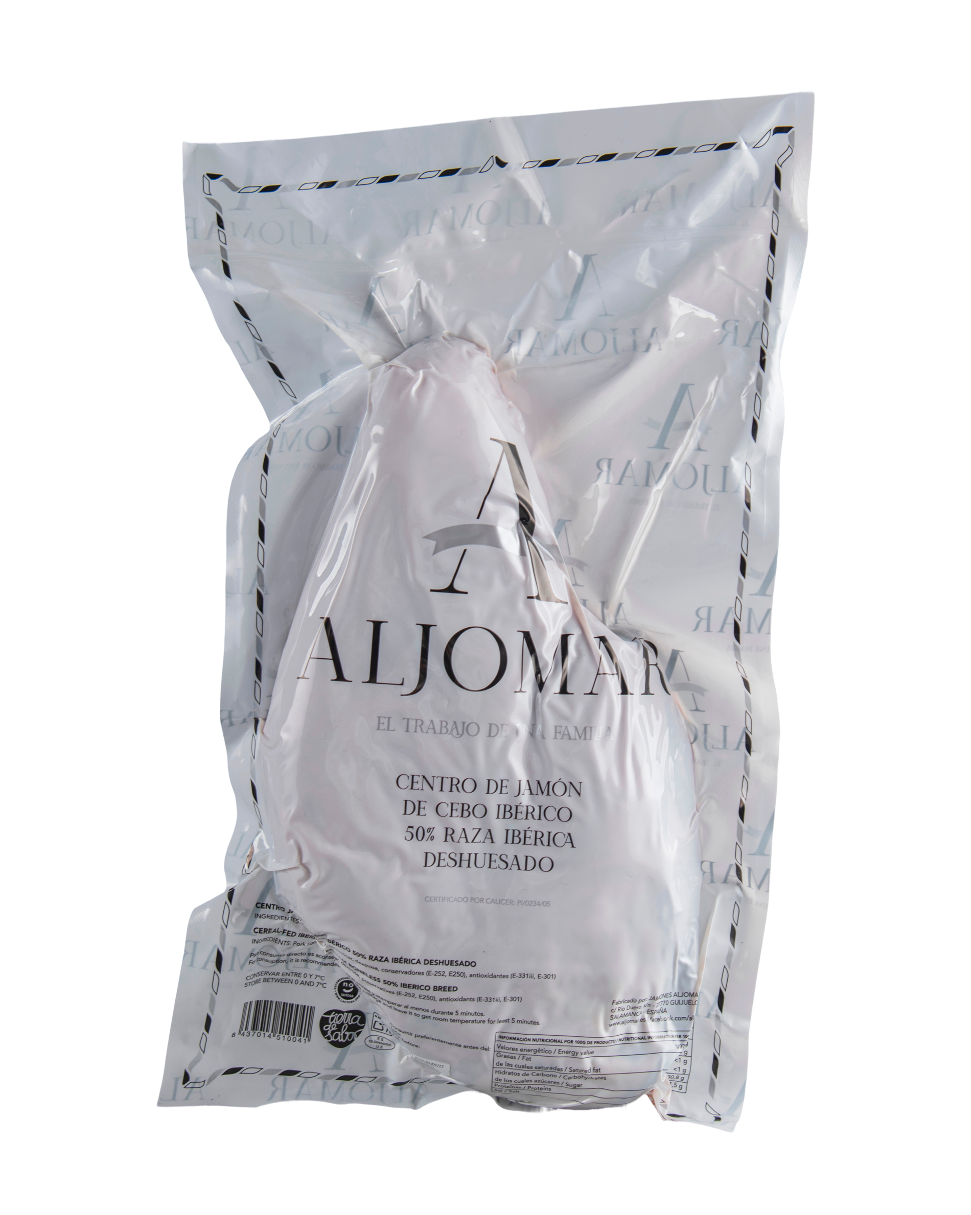 CENTRO DE JAMÓN DE CEBO IBÉRICO 50% RAZA IBÉRICA