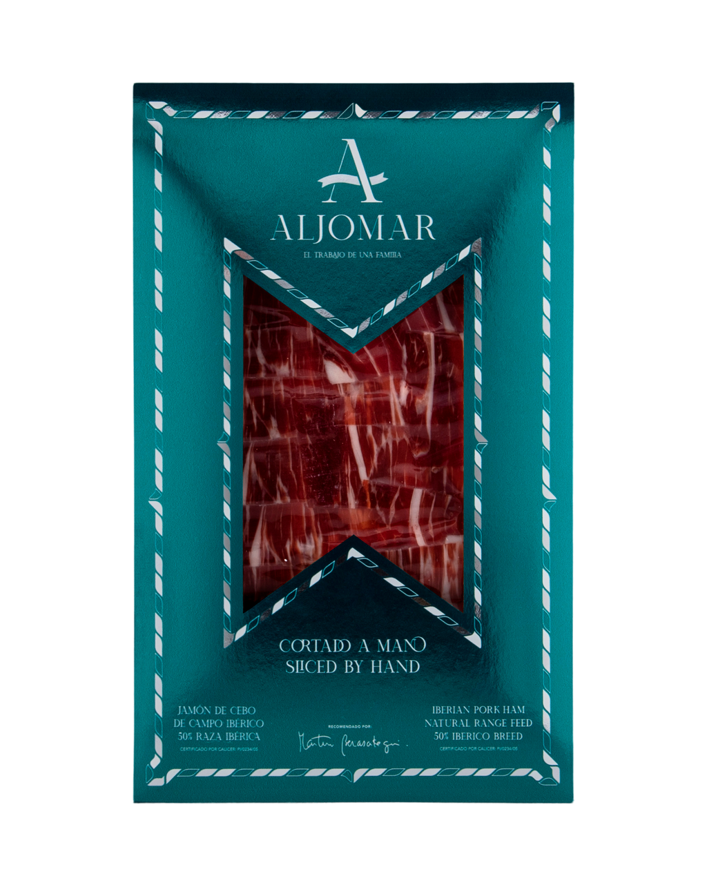 SOBRE DE JAMÓN DE CEBO DE CAMPO IBÉRICO 75% RAZA IBÉRICA