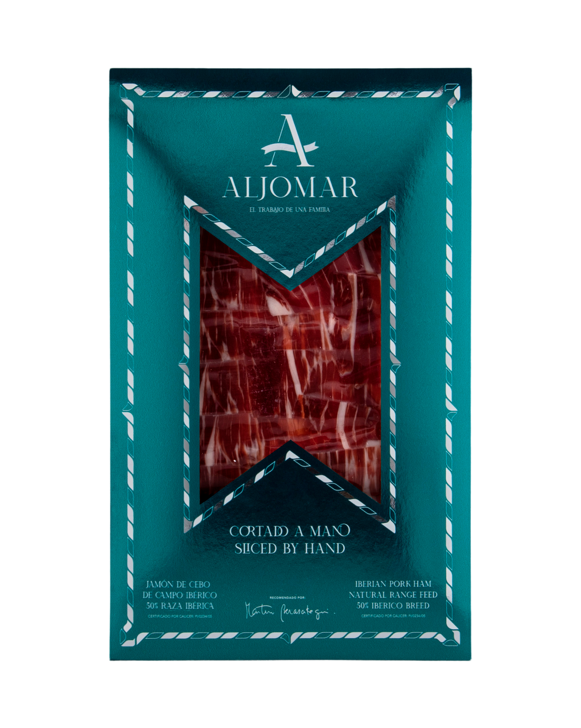 SOBRE DE JAMÓN DE CEBO DE CAMPO IBÉRICO 75% RAZA IBÉRICA