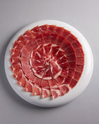 PLATO JAMÓN DE BELLOTA 100% IBÉRICO - CORTE A CUCHILLO 100 GR.