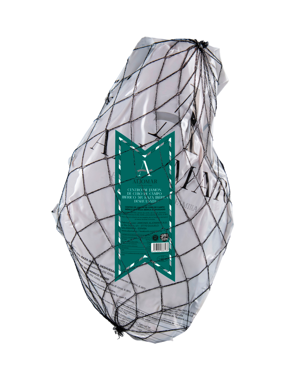 CENTRO DE JAMON DE CEBO DE CAMPO IBERICO 50% RAZA IBERICA