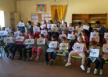 La cultura de ibérico llega al colegio de Villavieja de Yeltes gracias a Aljomar