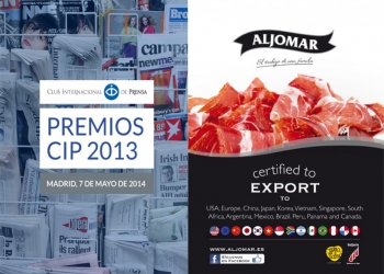 Nuestro Jamón Ibérico, en los premios del Club Internacional de Prensa