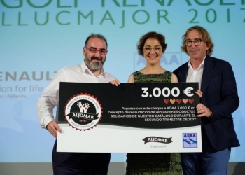 Aljomar entrega a ADAA 3.000€ en su exitoso evento