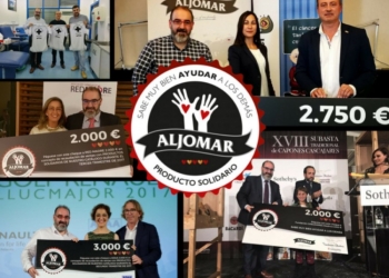 Aljomar ha destinado más de 25.000 euros a campañas solidarias en 2017