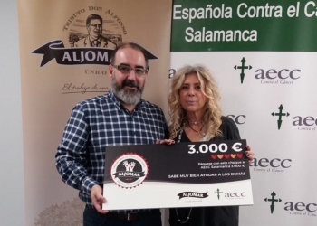 Aljomar dona 3.000€ para la investigación contra el cáncer de mama