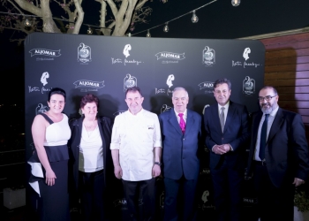 Martín Berasategui y Aljomar sellan su alianza en un exitoso evento en Barcelona