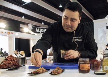 Antonio Arrabal seguirá cocinando con carne ibérica Aljomar