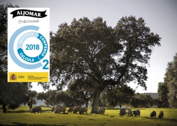 Aljomar compensa su huella ecológica con la plantación de árboles en Burgos