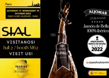 Aljomar attends SIAL 2022 with the Best Iberico Ham of Spain