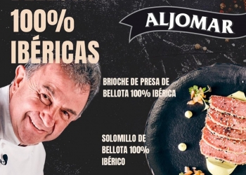 Carne de cerdo de bellota 100% ibérico Aljomar, un lujo para los profesionales