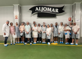 Aljomar abre las puertas de su fábrica a las familias de sus trabajadores